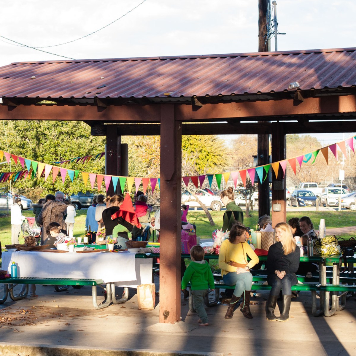 birthday party at Patterson Park
