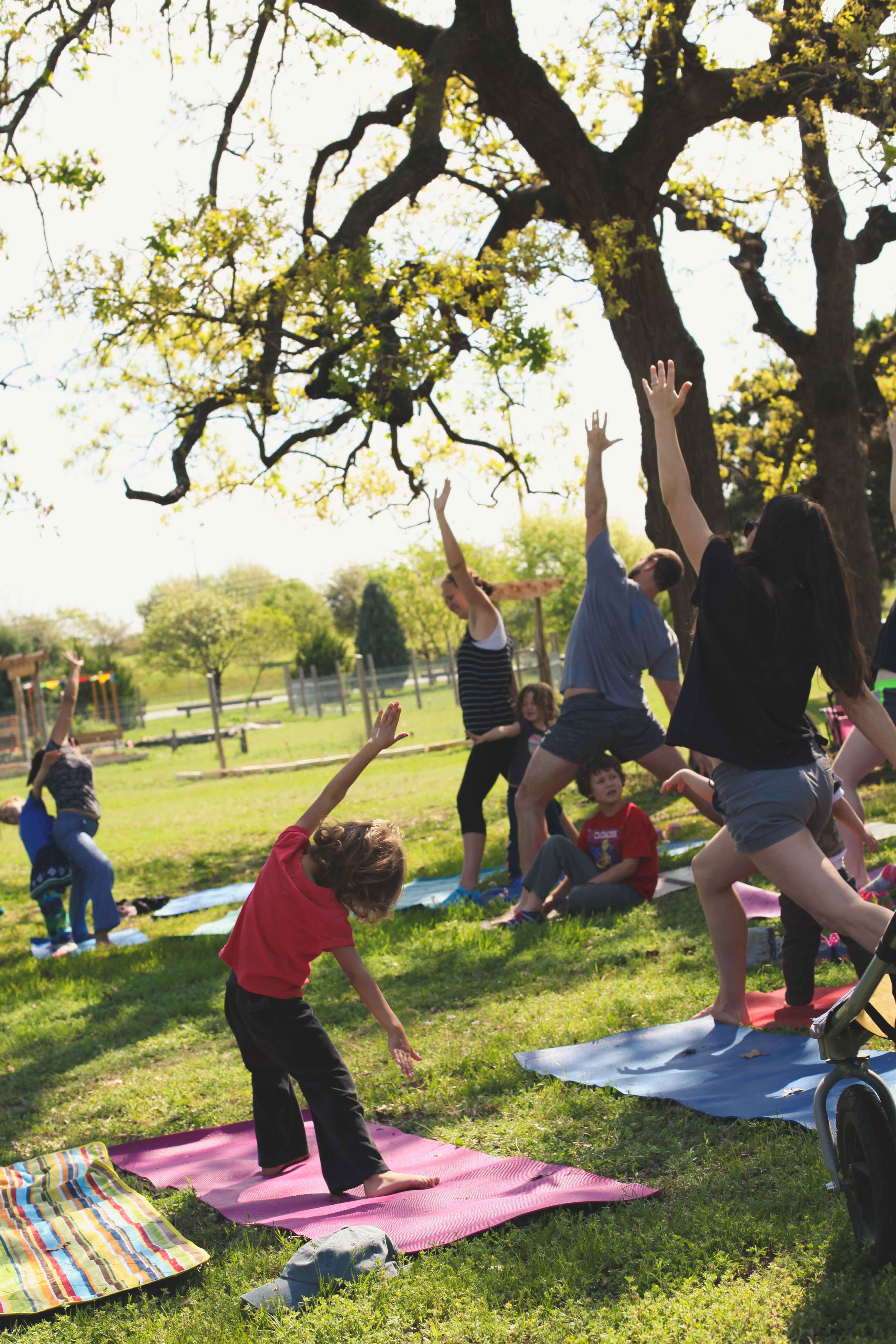Yoga in the Park 5
