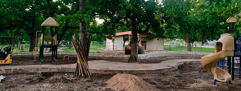 Patterson Playground repairs 2017