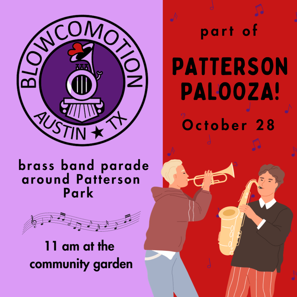 Blowcomotion at PATTERSONPALOOZA!