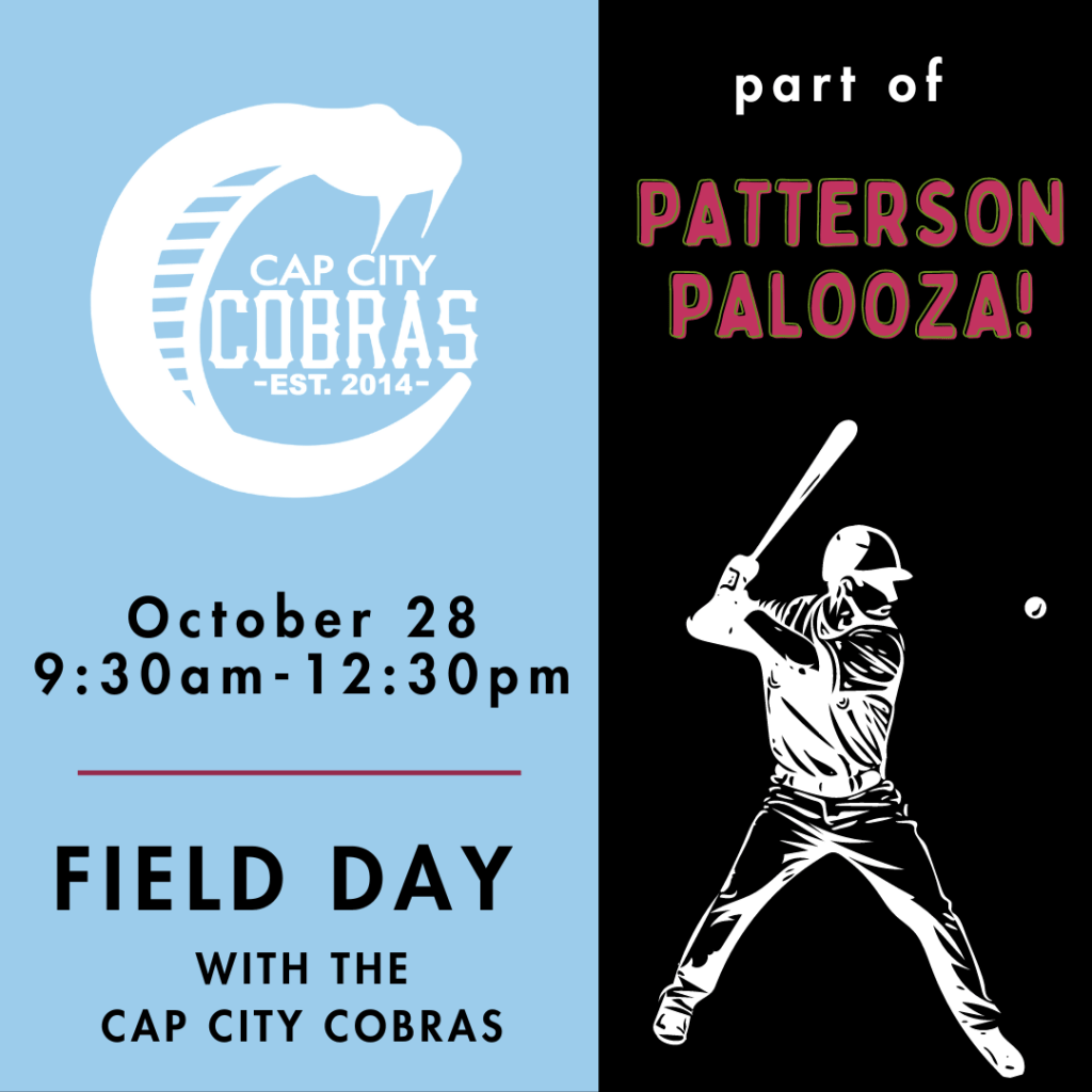 Field Day with Cap City Cobras, part of PATTERSONPALOOZA!